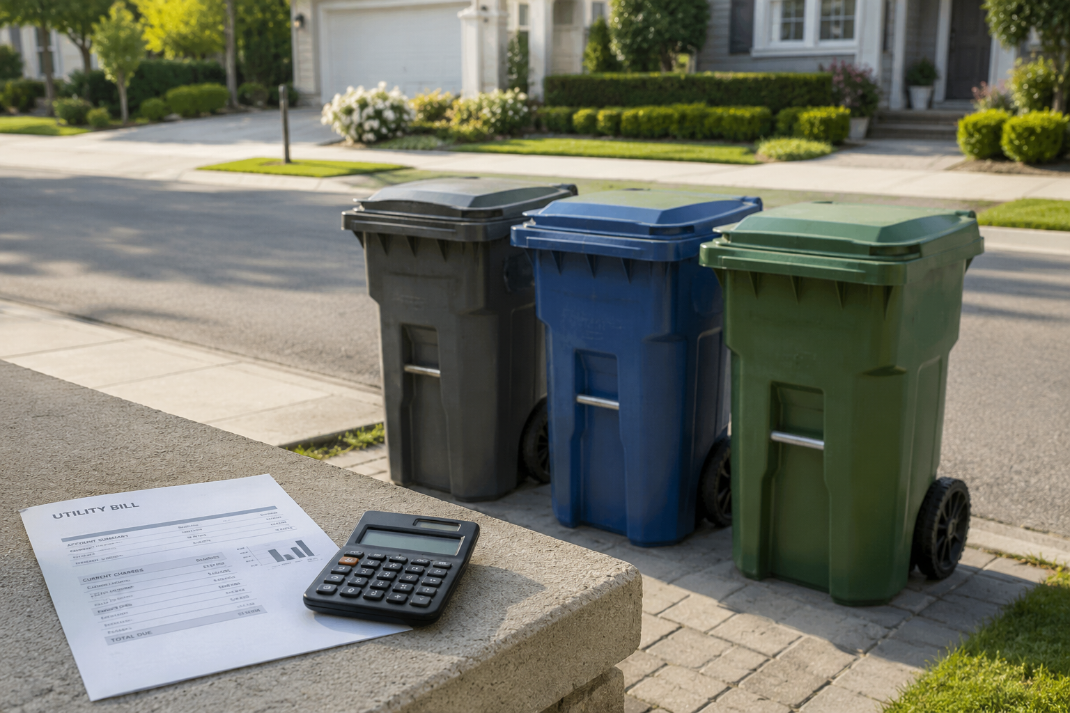 Average Trash and Garbage Bill Per Month in 2026